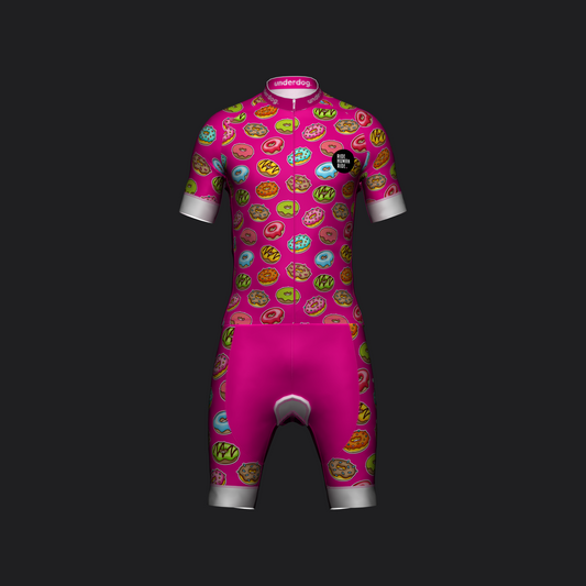 WILL RIDE FOR DOUGHNUTS CYCLING KIT